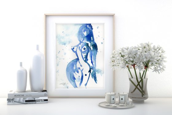 Watercolor Nude 1