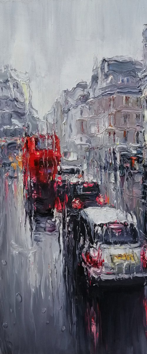 London rain by Artem Grunyka