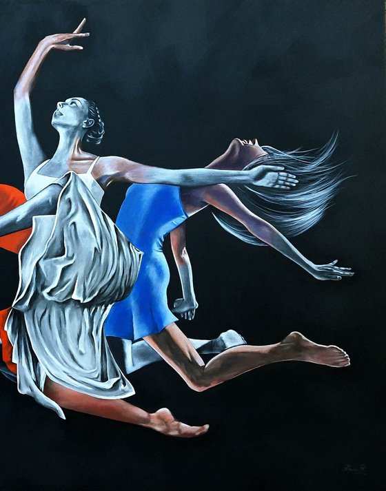 Dance (2021 Acrylic painting)