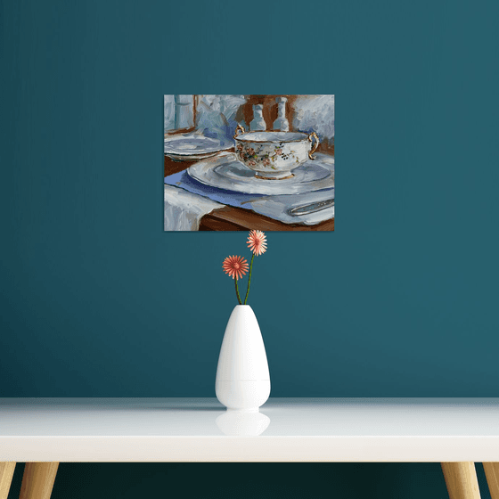 Dinner time. still life