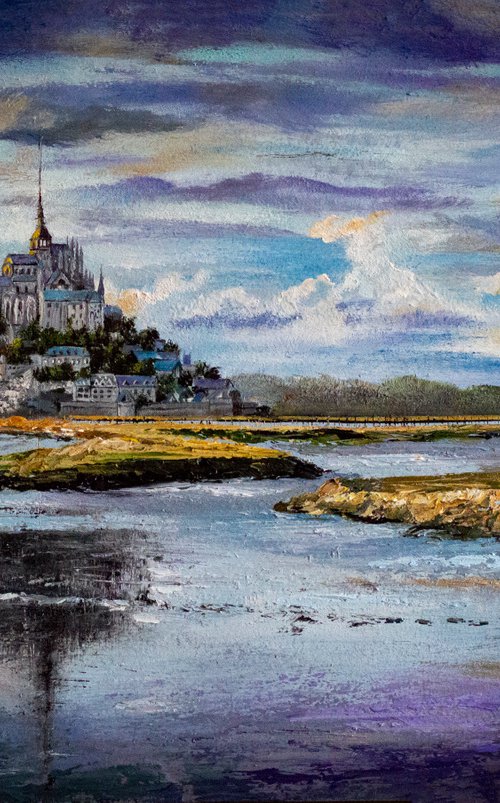 Mont-Saint-Michel Commune, Normandy, France by Tetiana Tiplova
