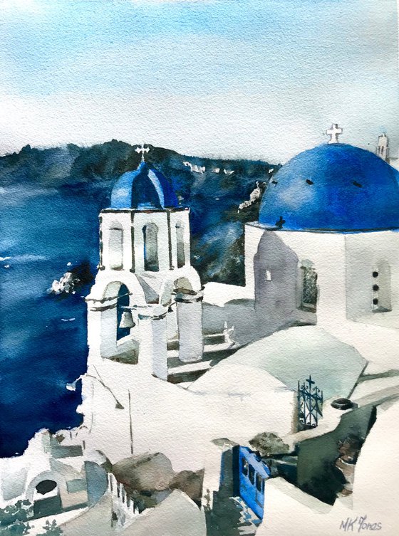 Summer in Santorini