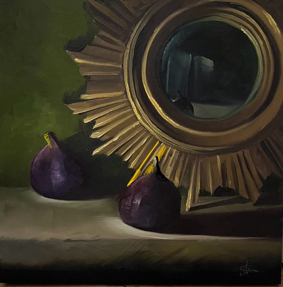 Sun-ray mirror and figs