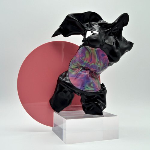 Vinyl Music Record Sculpture - "Your Swaying Arms" by Seona Mason