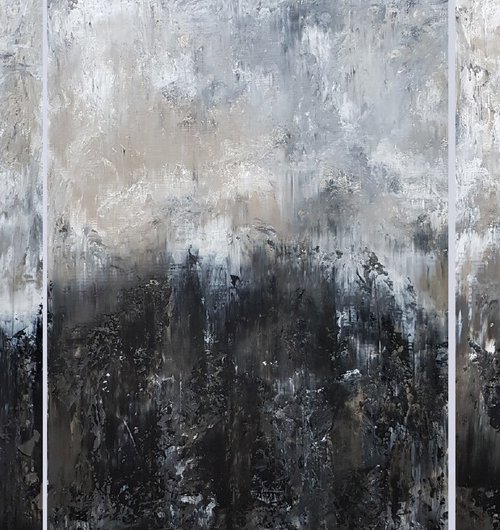 On the edge - triptych by Ivana Olbricht