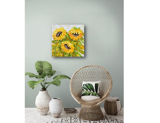 Fall Sunflowers