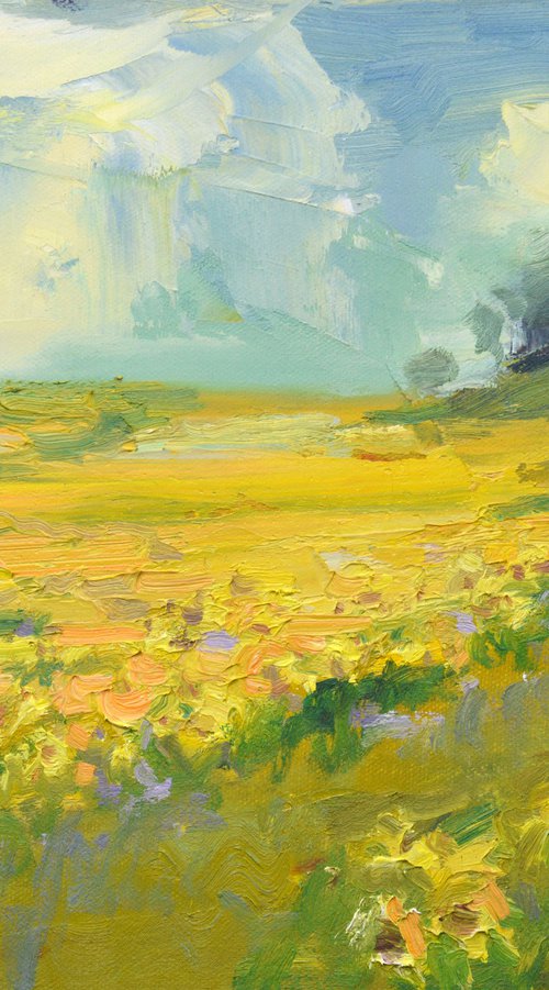 Sunflower Hill by Kristina Sellers