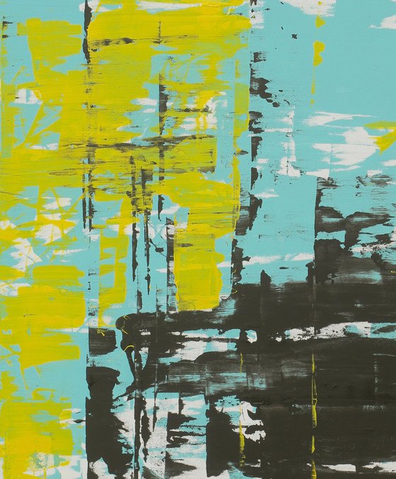 Static yellow square