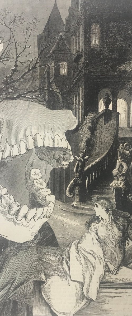 Skull nightmare by Tudor Evans