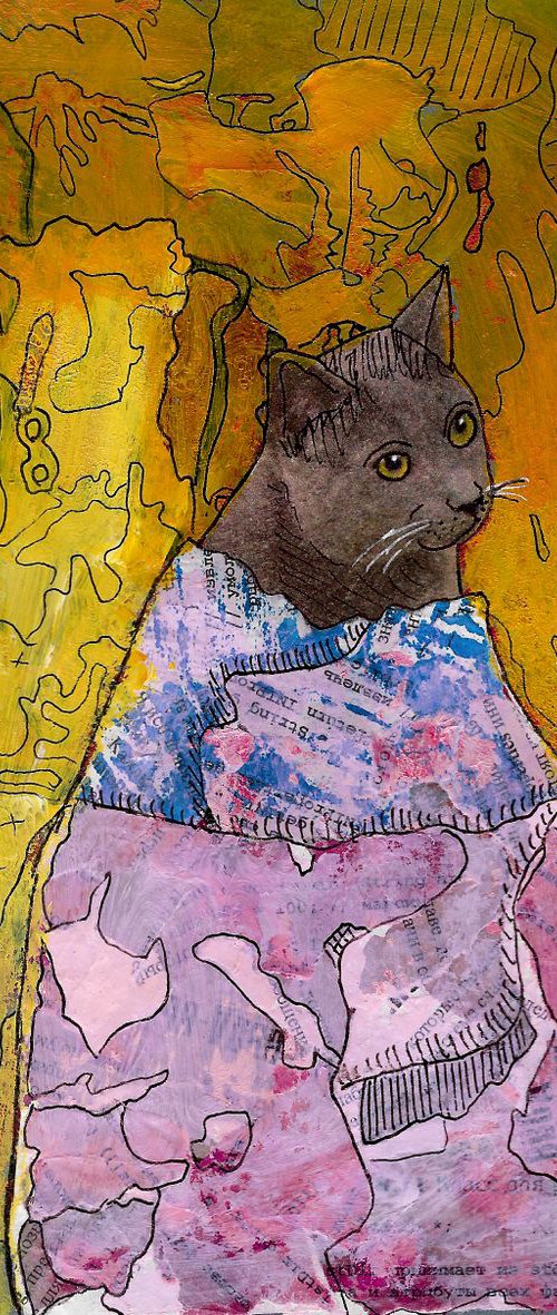 Aristocratic cat #2 by Pavel Kuragin