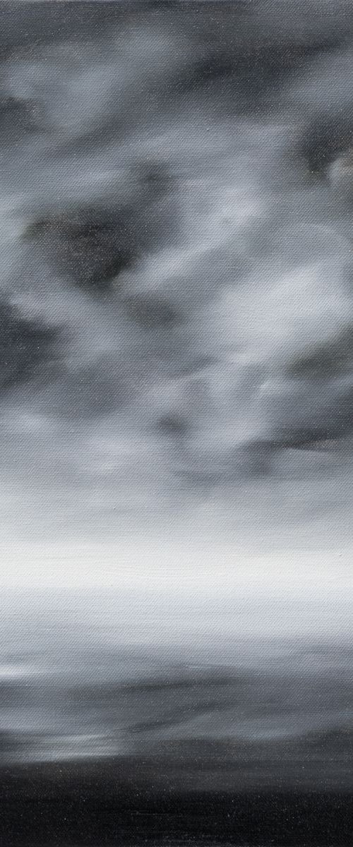 Black and white landscape by Fabienne Monestier