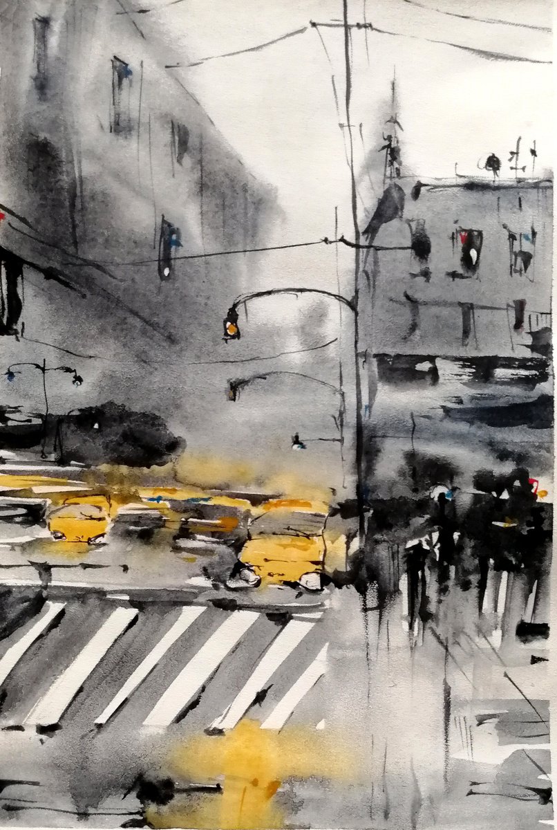 New York painting by Marina Zhukova
