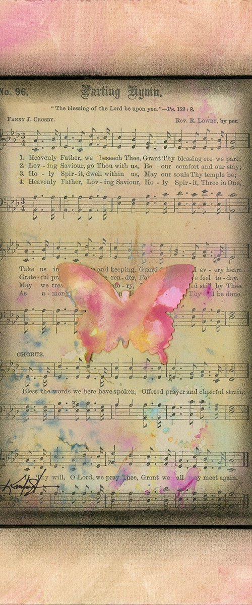 Butterfly Collage 7 by Kathy Morton Stanion