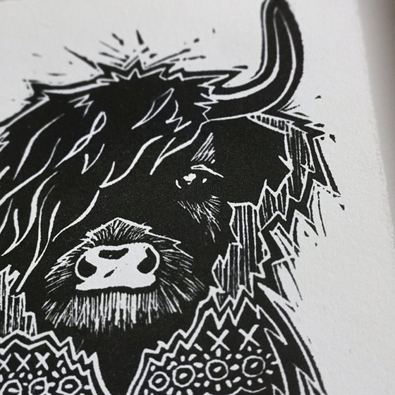 'Cow' in 10"x8" mount