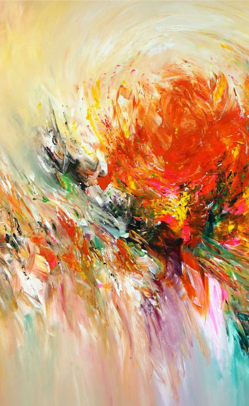 Orange Inspirations XL 3 by Peter Nottrott