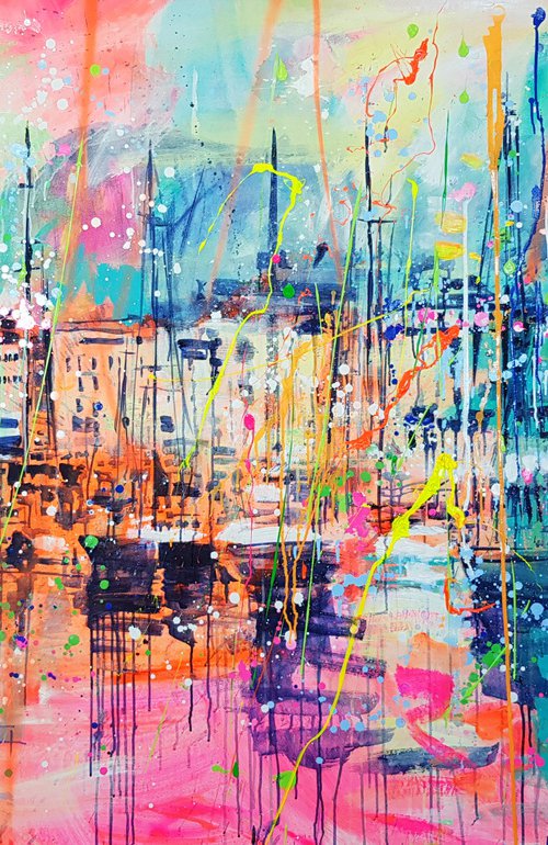 Memories of The Azure Coast by Marta Zawadzka