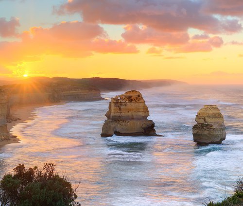 The 12 Apostles Sunrise by Nick Psomiadis