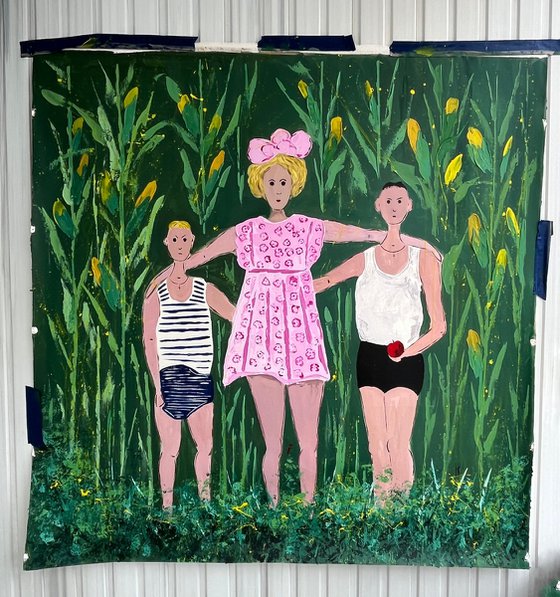 Friends Original Painting