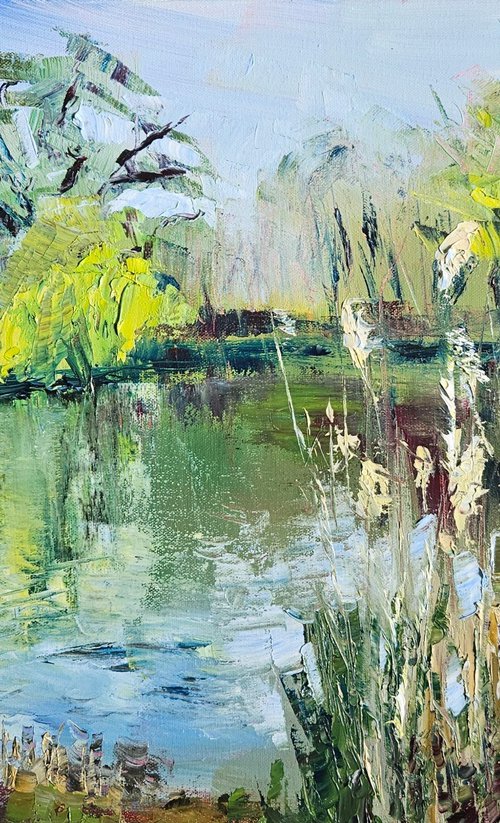 Pond in Spring by Vera Stein