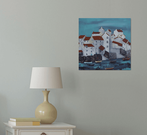 Staithes, boats