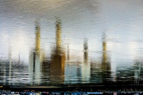 BATTERSEA WATER 2015 Limited edition  4/20 12"x 8" by Laura Fitzpatrick