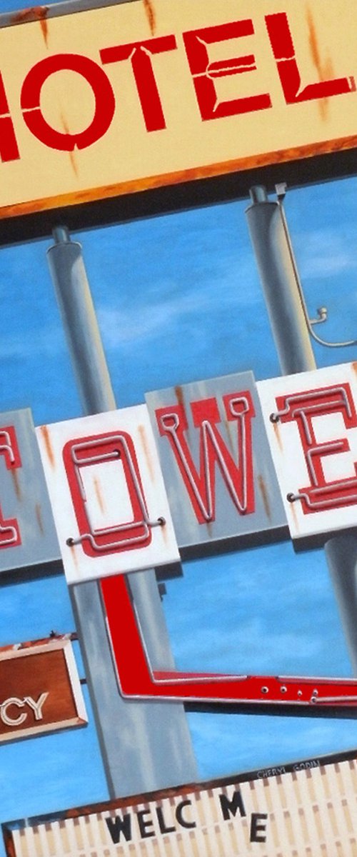 Tower Motel by Cheryl Godin