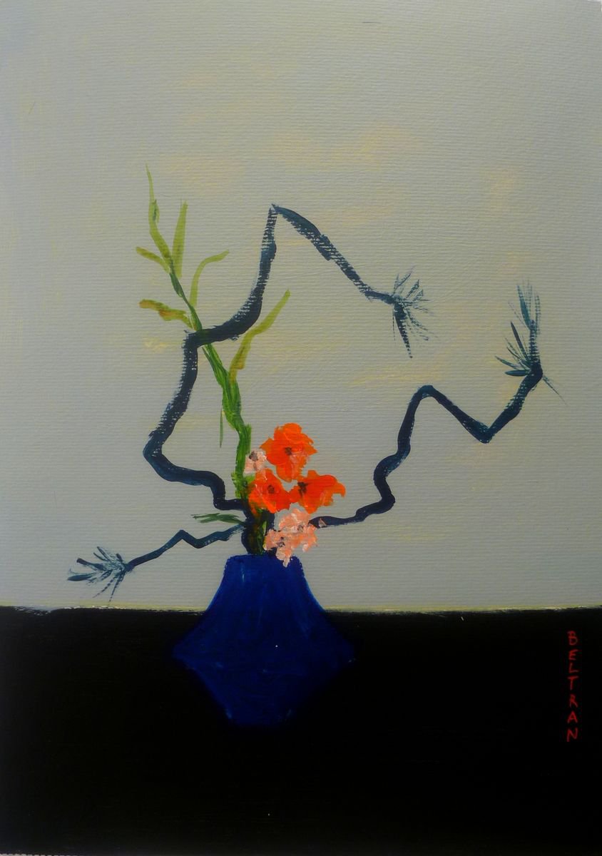 Ikebana.Nature / 15,75 x 11,81 in ( 30 x 40 cm ) by Pierre-Yves Beltran