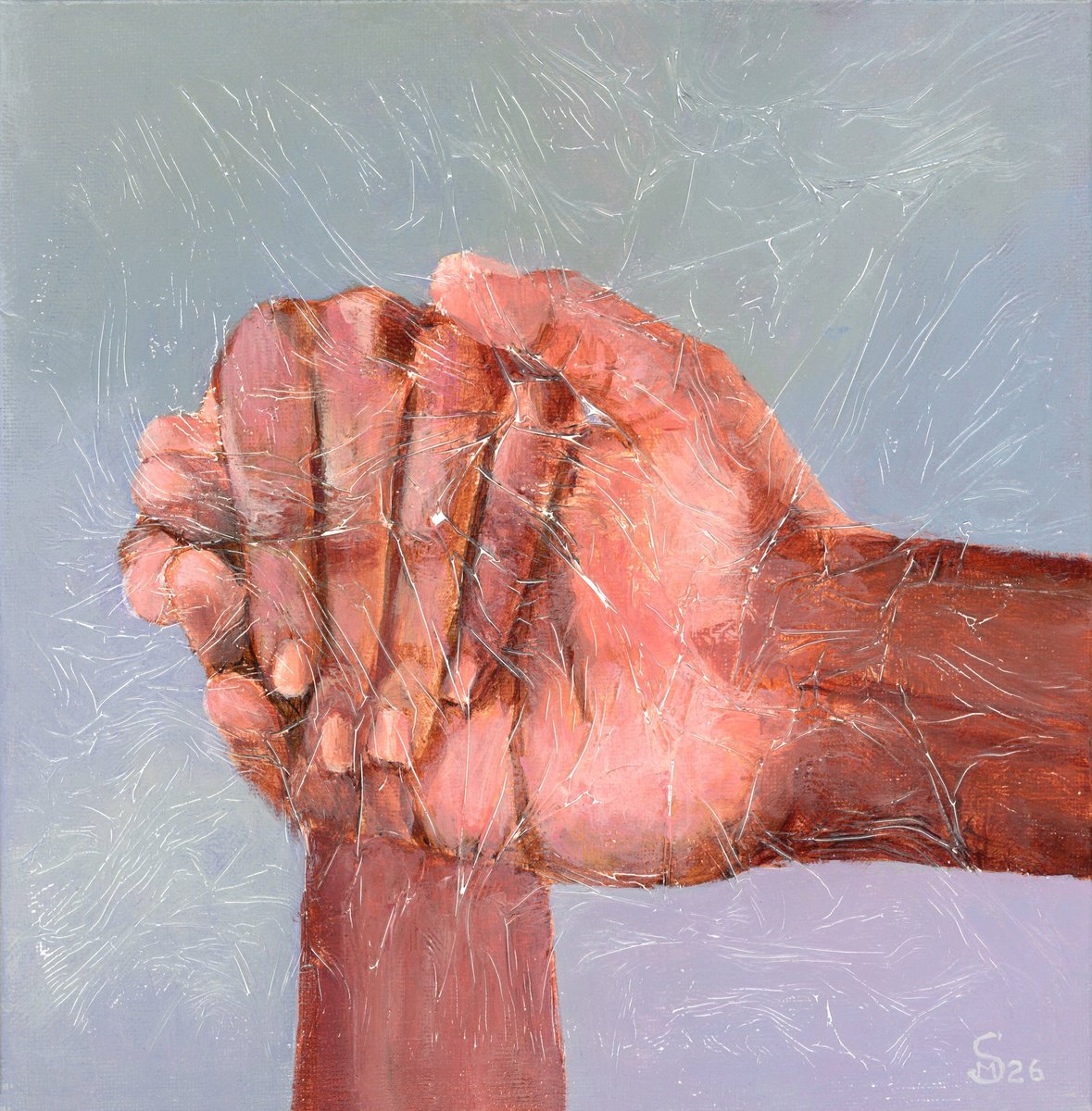 Promise In Touch By Margarita Stepanova, 10 X 10, Artwork For Sale On Artfinder