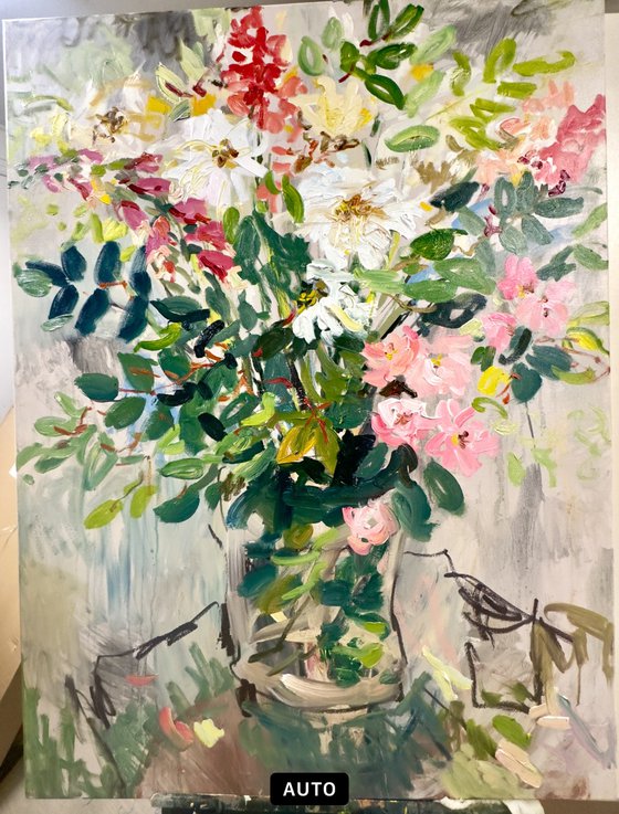 Vase of flowers