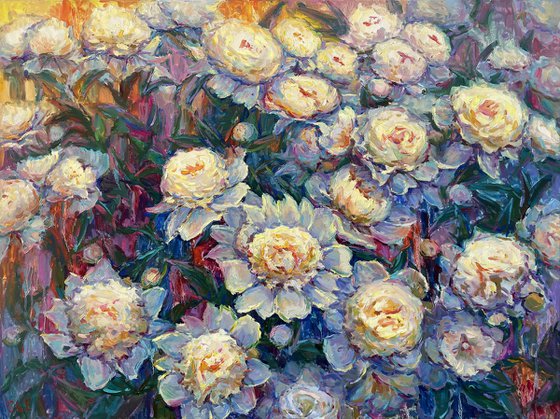 "White Peonies"