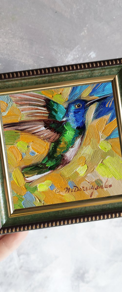 Hummingbird by Nataly Derevyanko