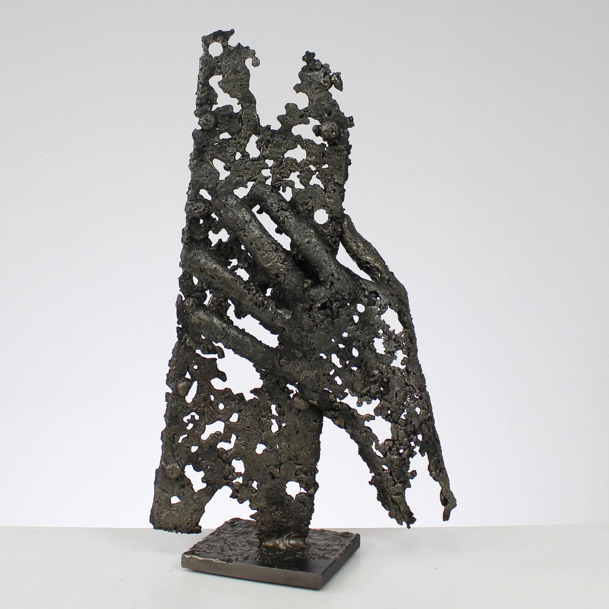 Expressive Sculpture , Urban Art Hand By Philippe Buil, 8 X 19, Artwork For Sale On Artfinder