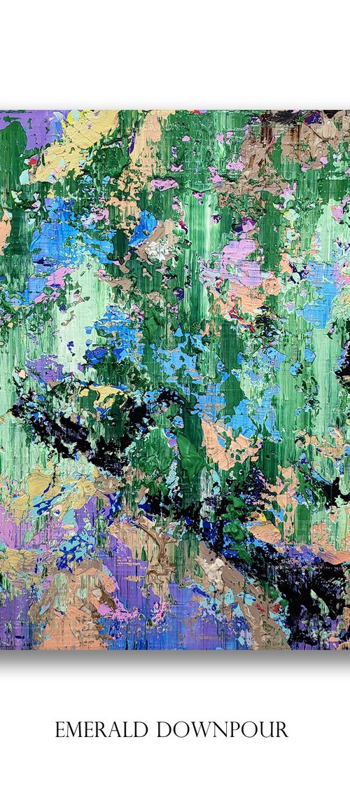 Emerald Downpour by Alex Senchenko