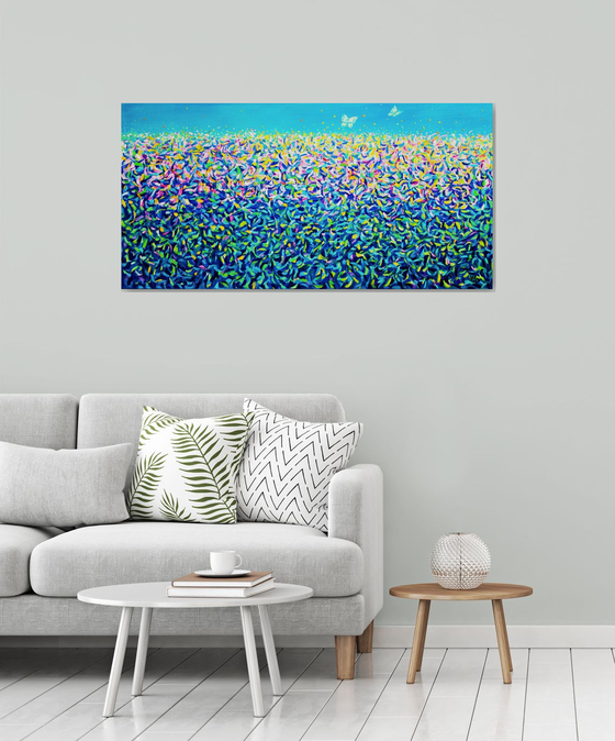 Butterflies in the garden.