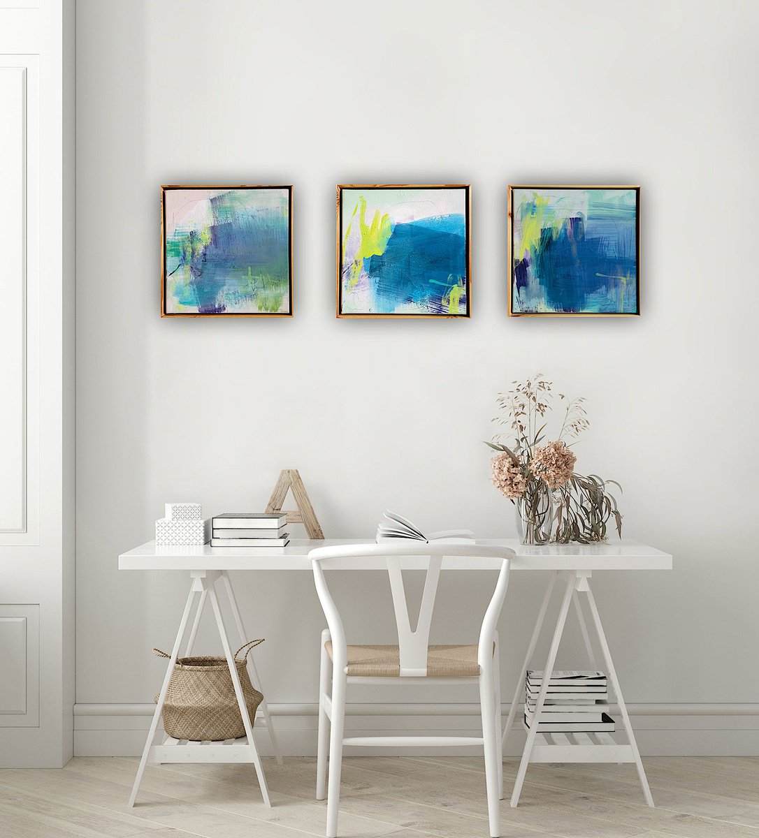 A Moment Of Bliss Set By Ryoko Minamitani, 38 X 13, Artwork For Sale On Artfinder