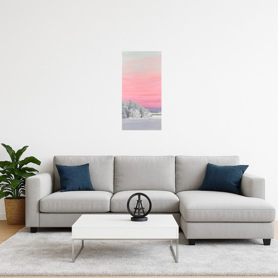 Serenity. Winter Landscape