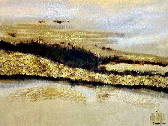 Burnished Illumination Lumière 104.5cm x 79cm