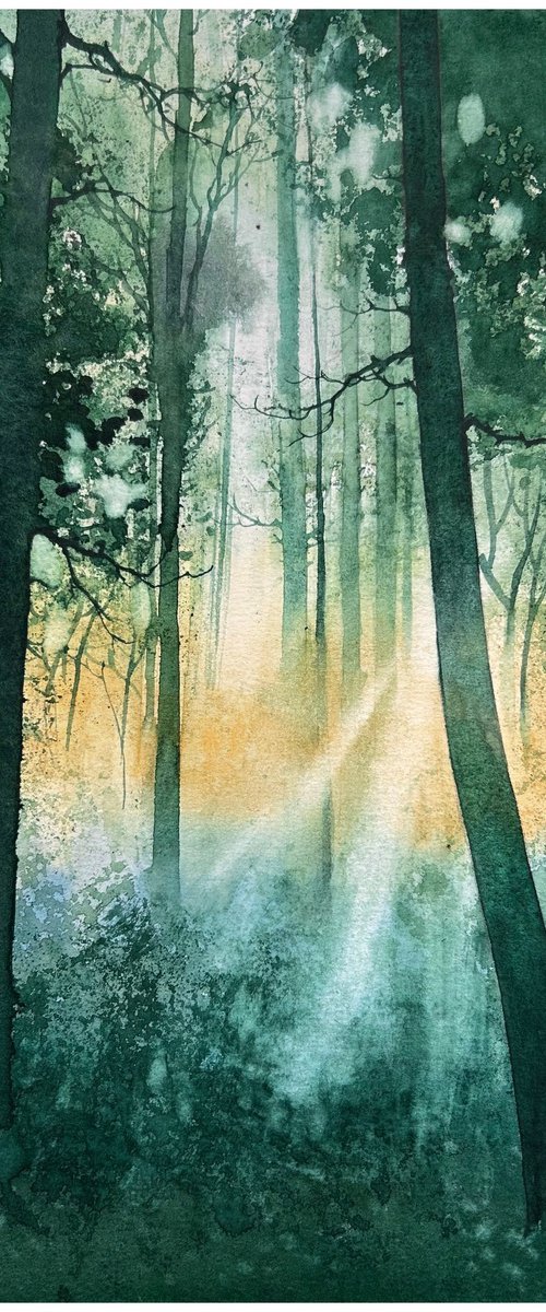 Summer landscape by Nazar Grunyka