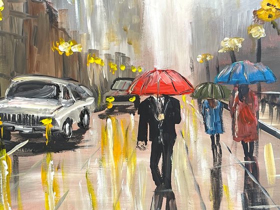 Rainy City Umbrellas