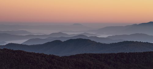Dawn's High Country Vista by Nick Psomiadis