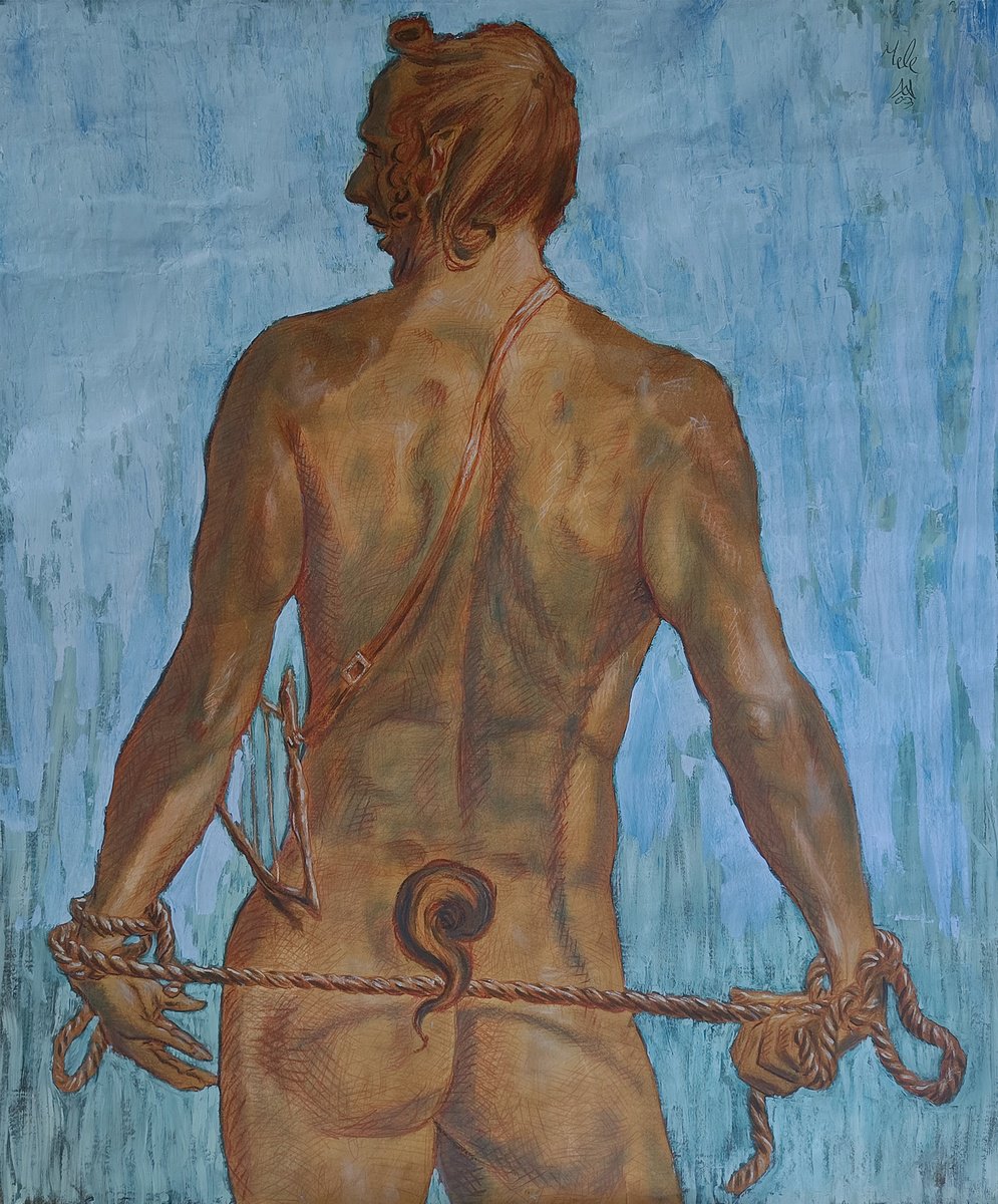 Oil Painting , Marsia By Antonio Mele, 46 X 53, Artwork For Sale On Artfinder