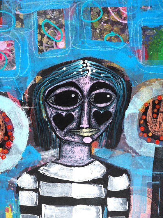 Hello - bold portrait