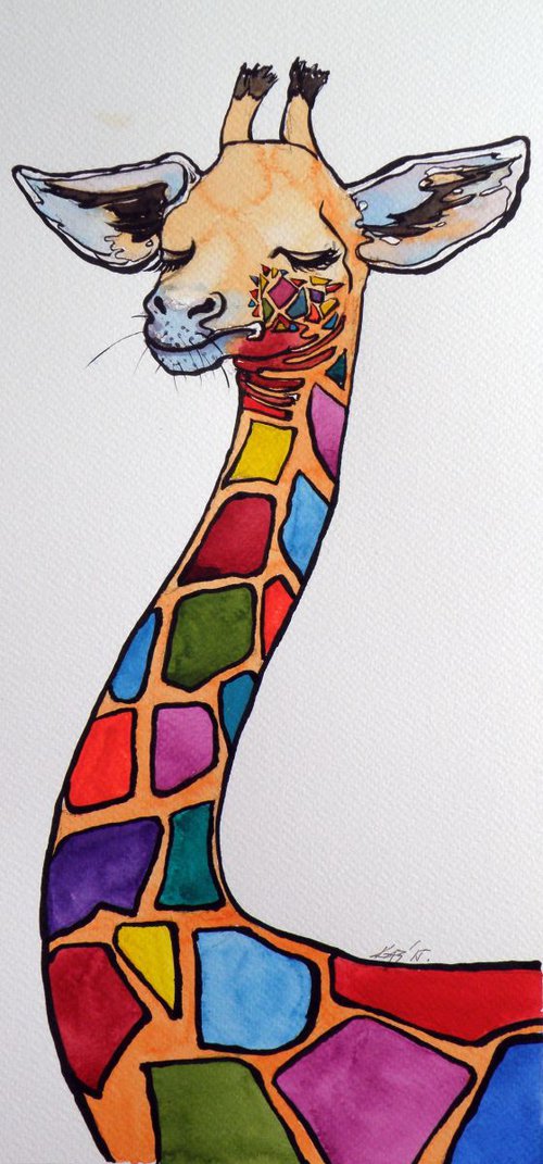 Giraffe by Kovács Anna Brigitta