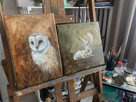 White #1 Owl
