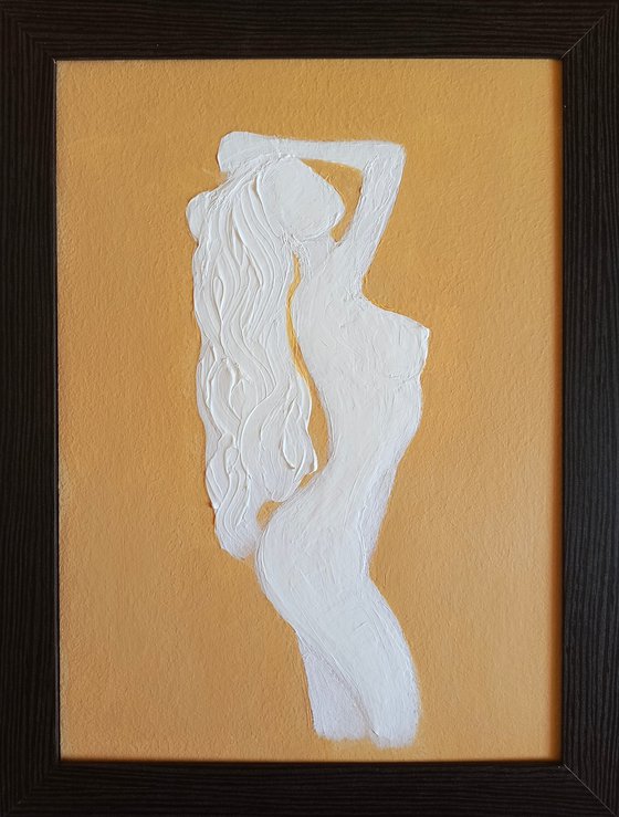 Minimalism Naked woman