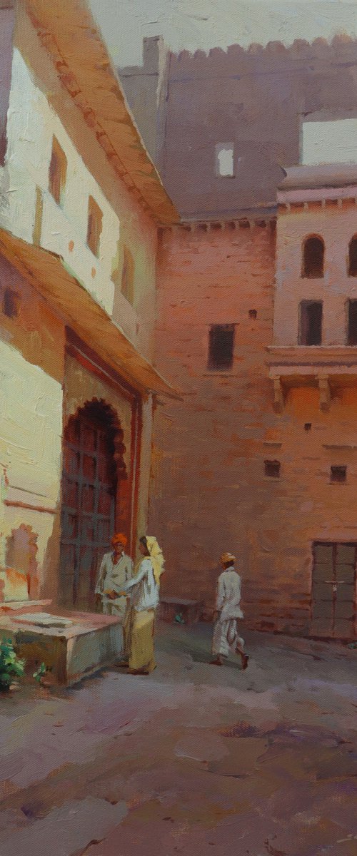 An old entrance ll by Suresh Jangid