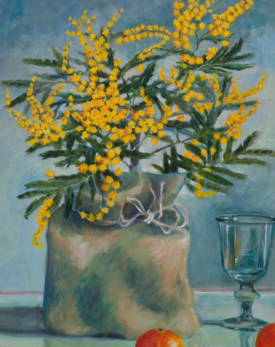 Still Life With Mimosa