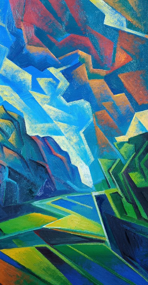 Cubist Etude by Artrun Asatrian