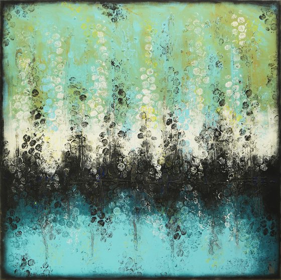 Boiling Bubbles Turquoise