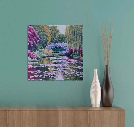 Monet's Bridge and Reflections